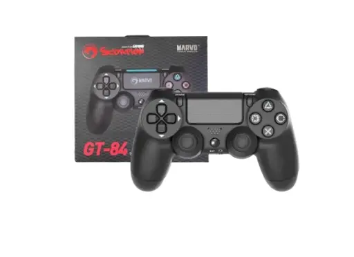 GAMEPAD MARVO GT-84 WIRELESS NEGRA 15 -BOTONES 