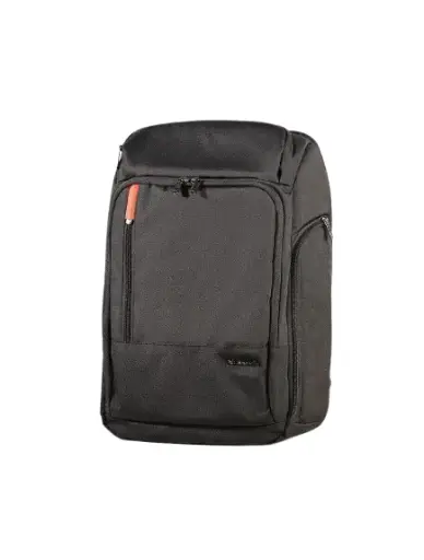 L'avvento Laptop Backpack, Made by High Quality Polyester with Zipper Puller fits up to 15.6" - Black 